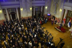 17. mart 2016. Obraćanje princa Čarlsa na svečanom prijemu u Narodnoj skupštini
